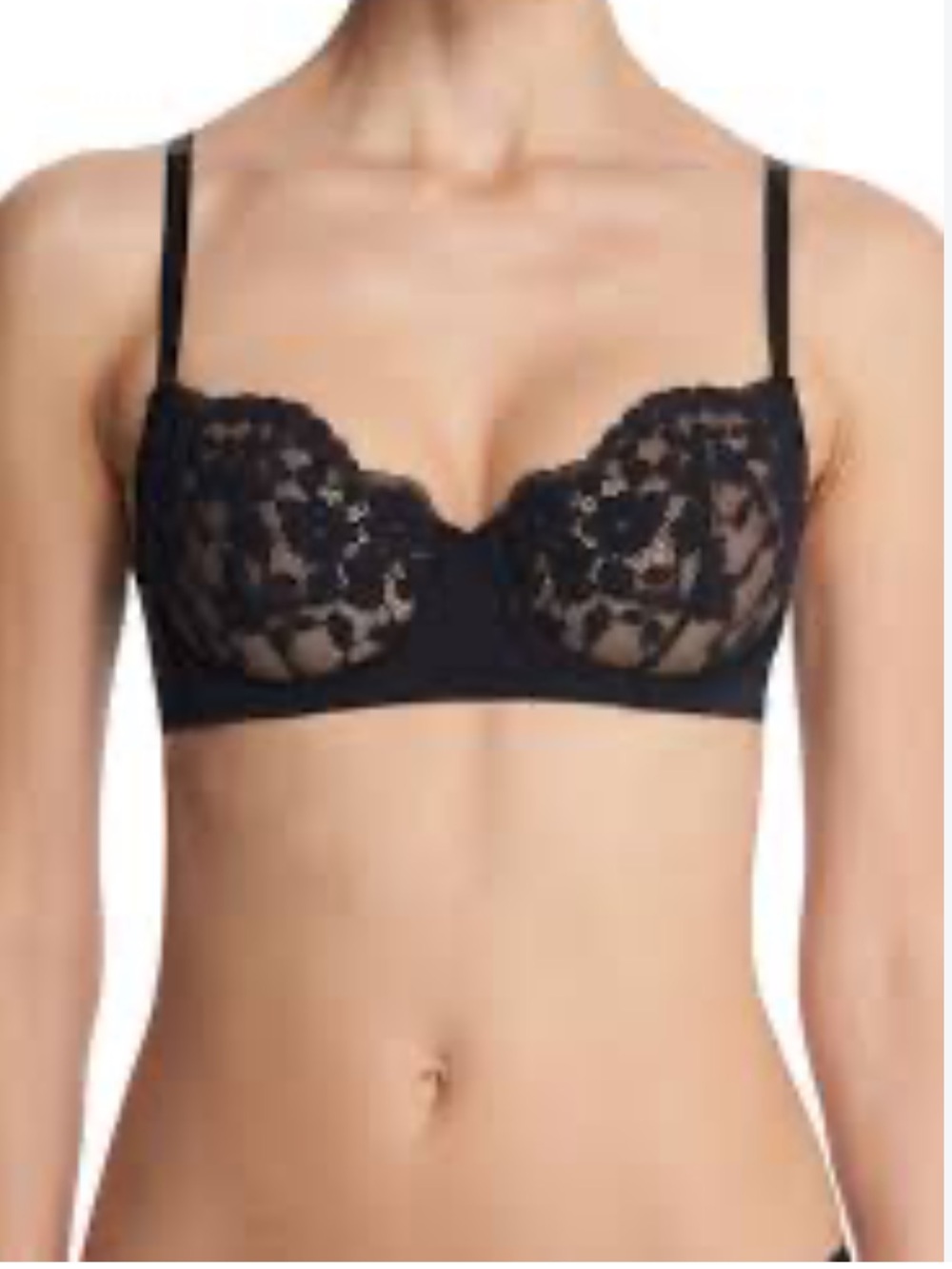 Natori Plush Romance Balconette Underwire Bra NWT